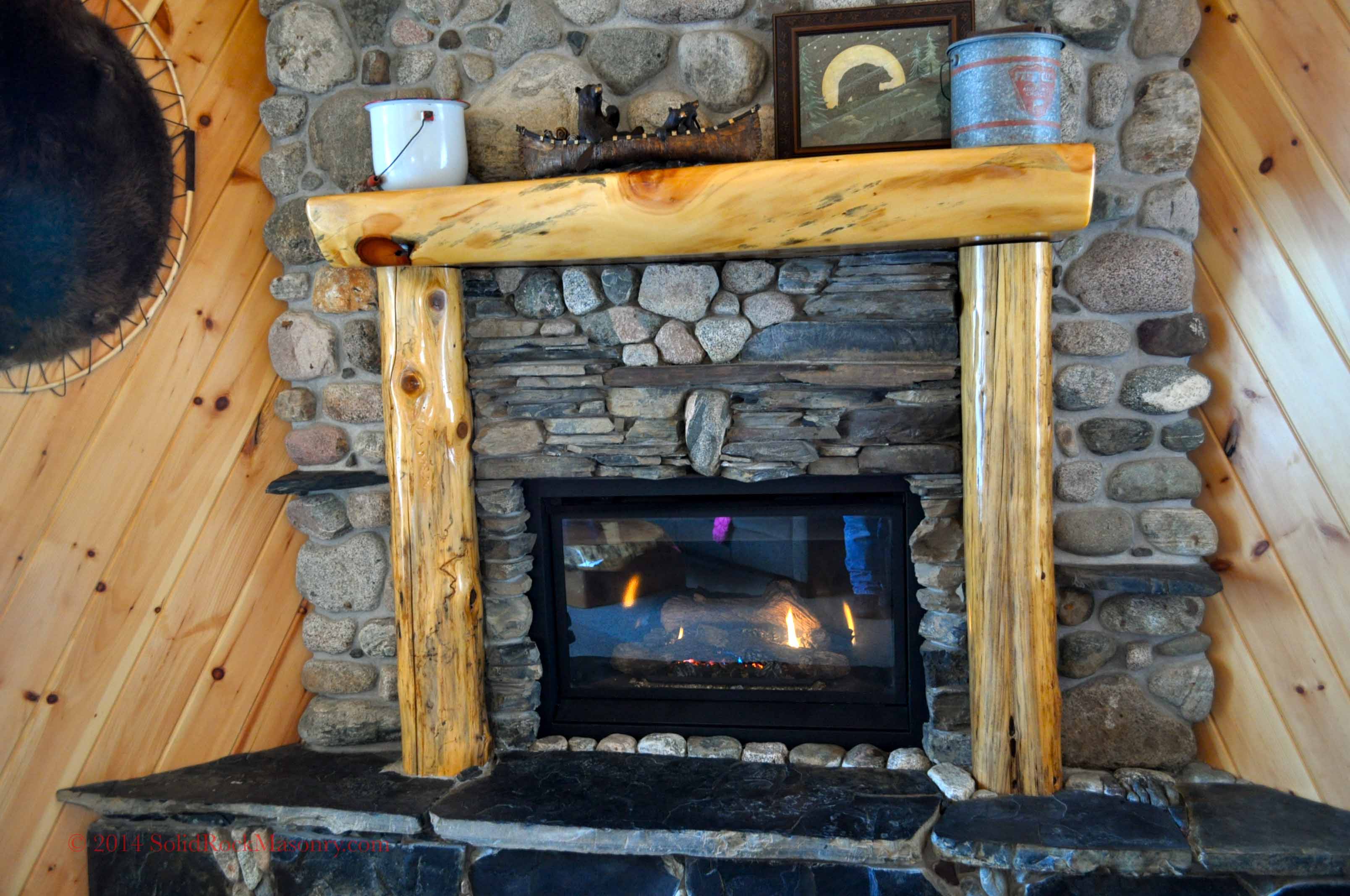 Gunflint Lodge Fireplace