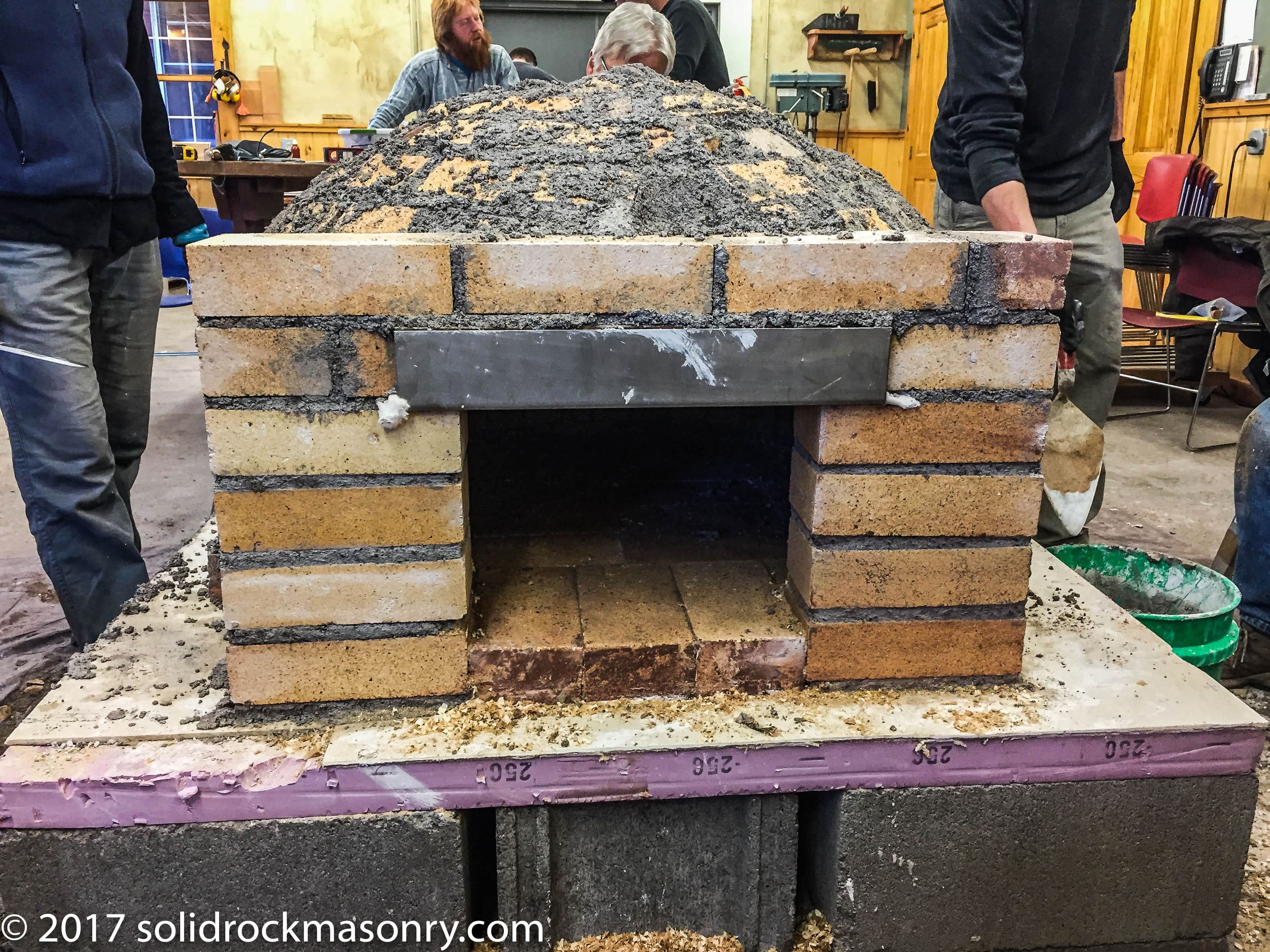 Wood-fired brick Oven Workshop | Solid Rock Masonry