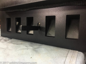 New SR masonry heater door air control